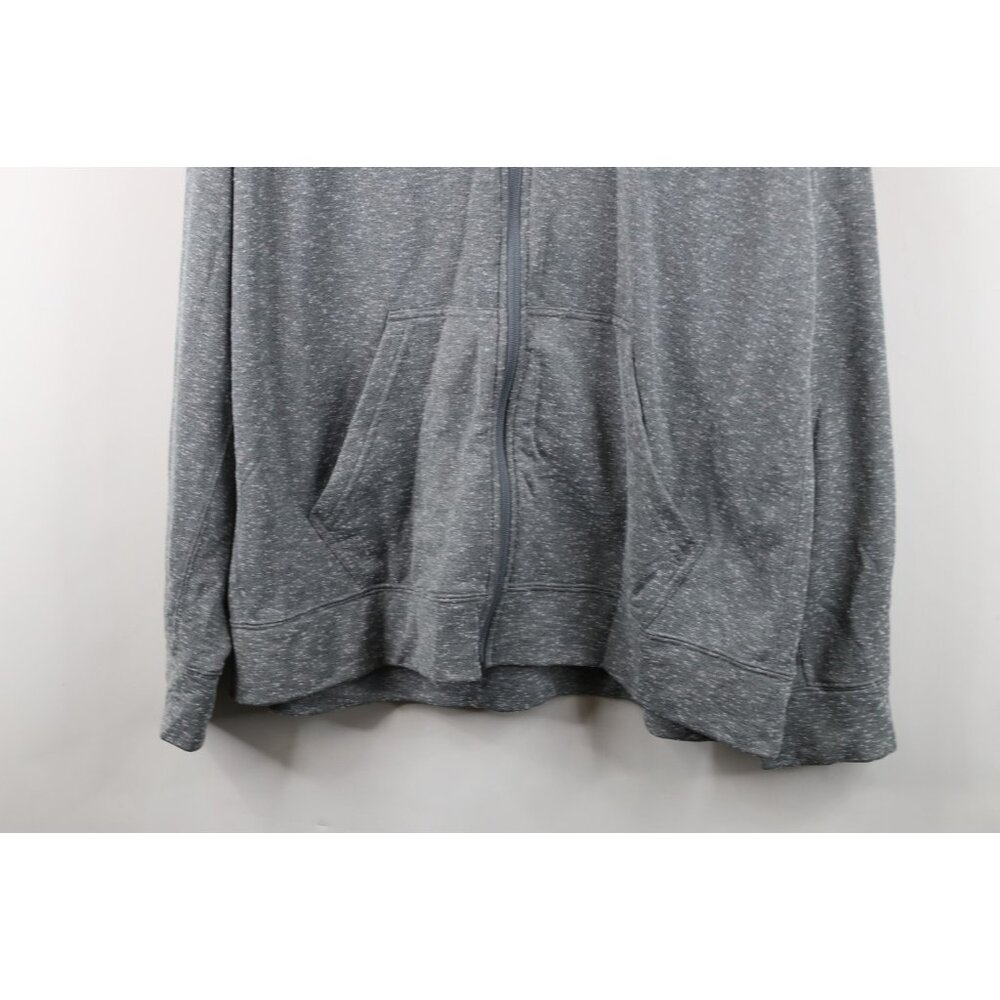 Nike Mens 2XL XXL Atomic Fleck Monochrome Jersey Knit Full Zip Hoodie Sweatshirt - Picture 3 of 12